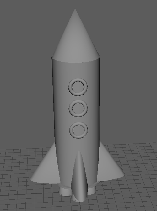finished rocket