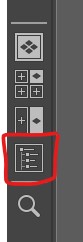 outliner button