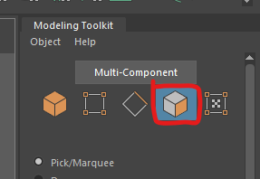 face mode button