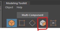 select faces button