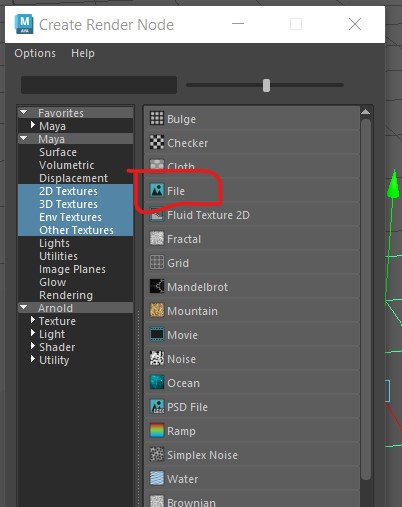 file button